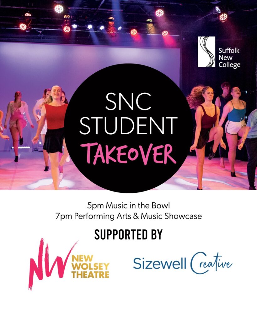 SNC Student takeover event graphic